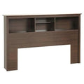 Wood Full Queen Bookcase Headboard R80287