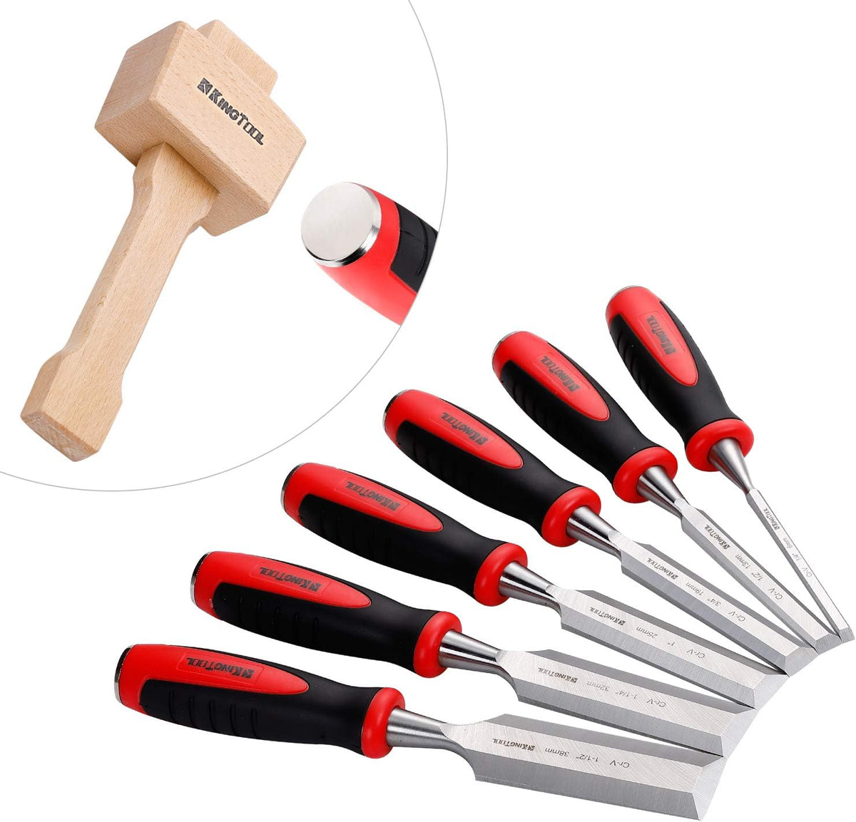 87 Pc. Wood Chisel Set with Storage Case P72278