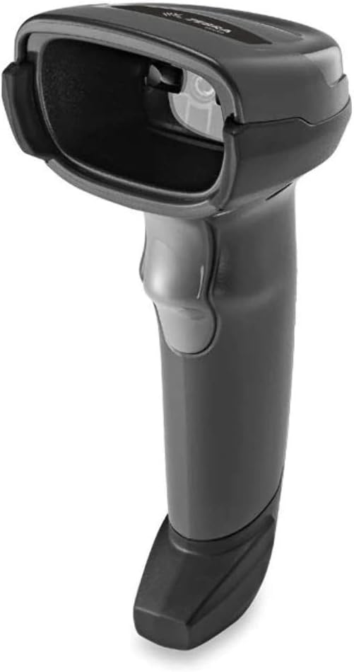 Black Corded Handheld Standard Range Imager Kit with Stand and Shielded USB Cable U525