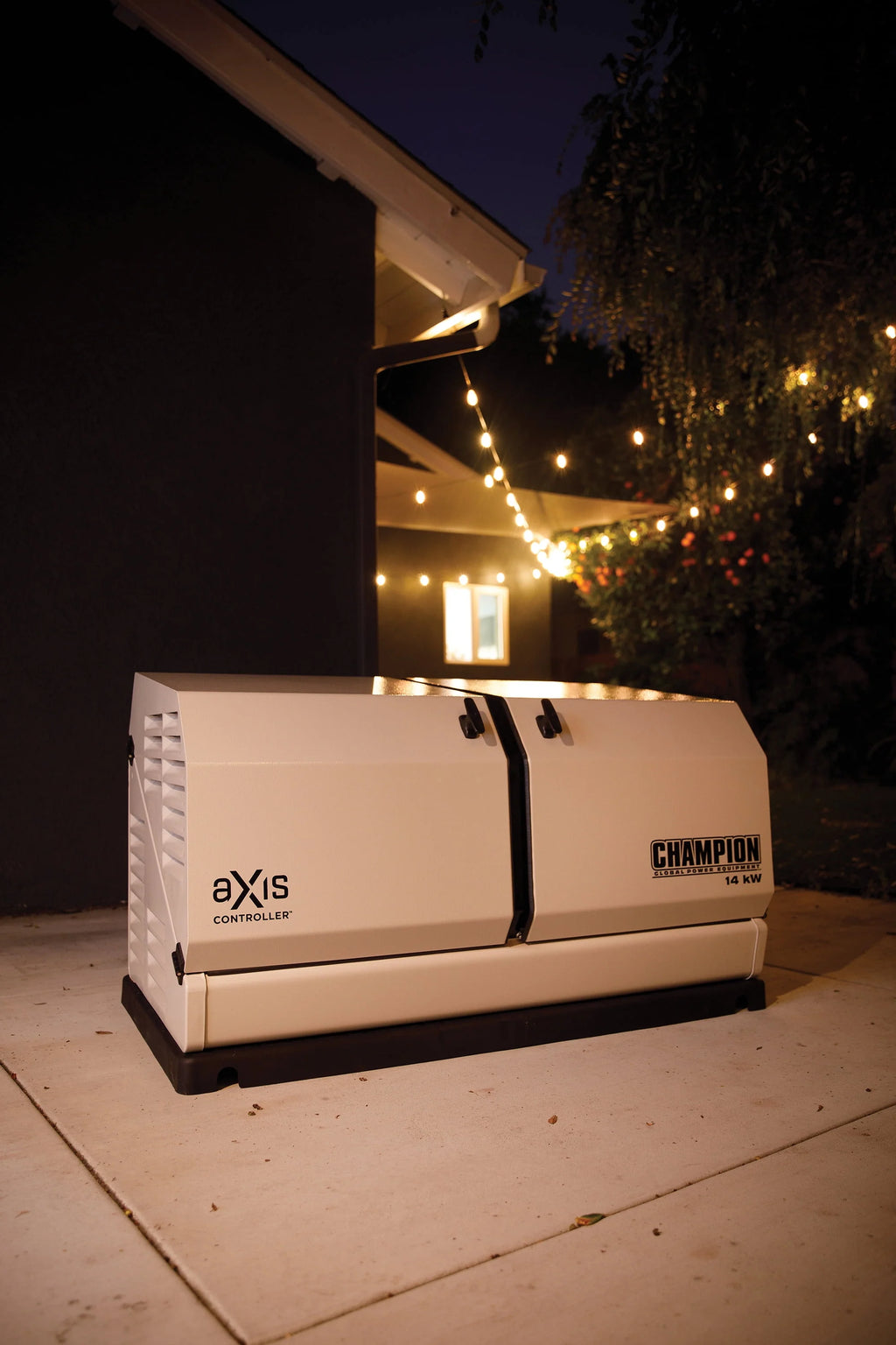 14kW Home Standby Generator with 200 Amp Automatic Transfer Switch S5431