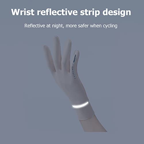 Ice Silk Sport Gloves UPF 50+ Quick-Dry Cooling Anti-Slip Cycling Gloves O963149