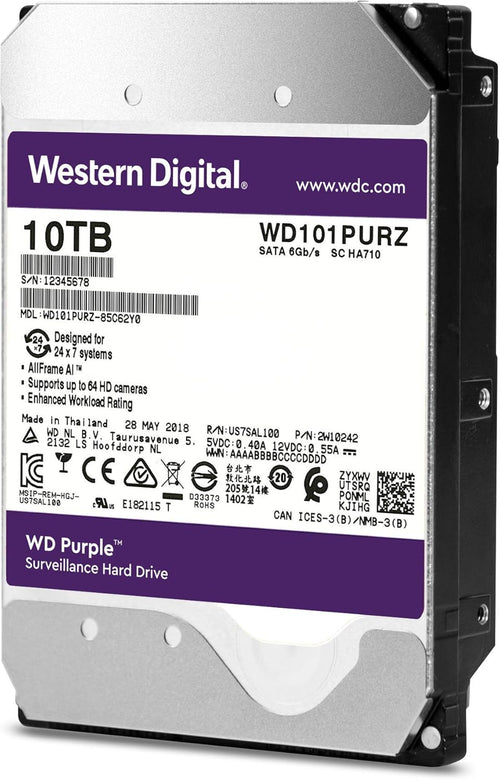 10TB Surveillance Internal Hard Drive H8924