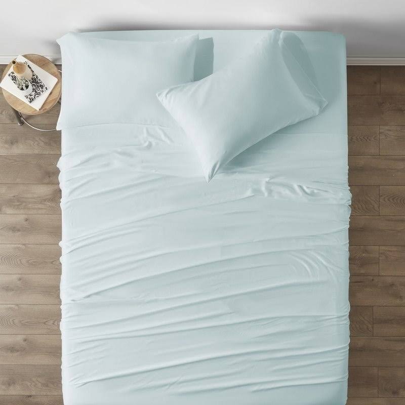 Rayon from Bamboo 4-Piece Bed Sheet Set Full Navy K788468