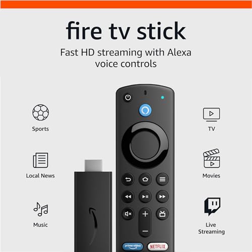Fire TV Stick with Alexa Voice Remote F51173