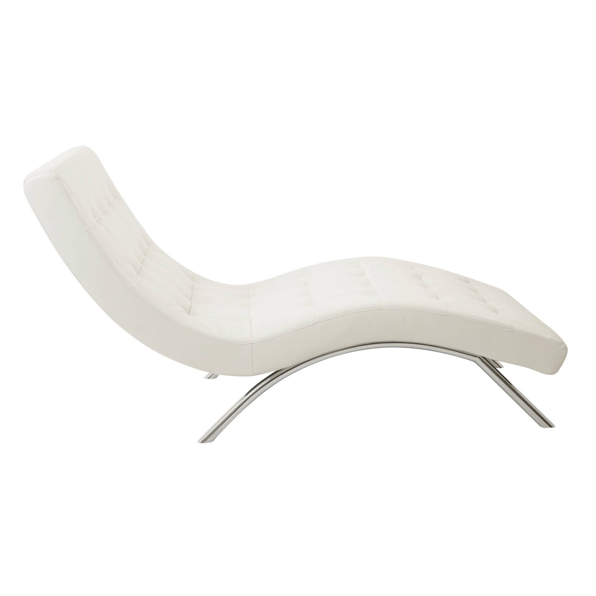 Tufted Chaise Pewter D29082