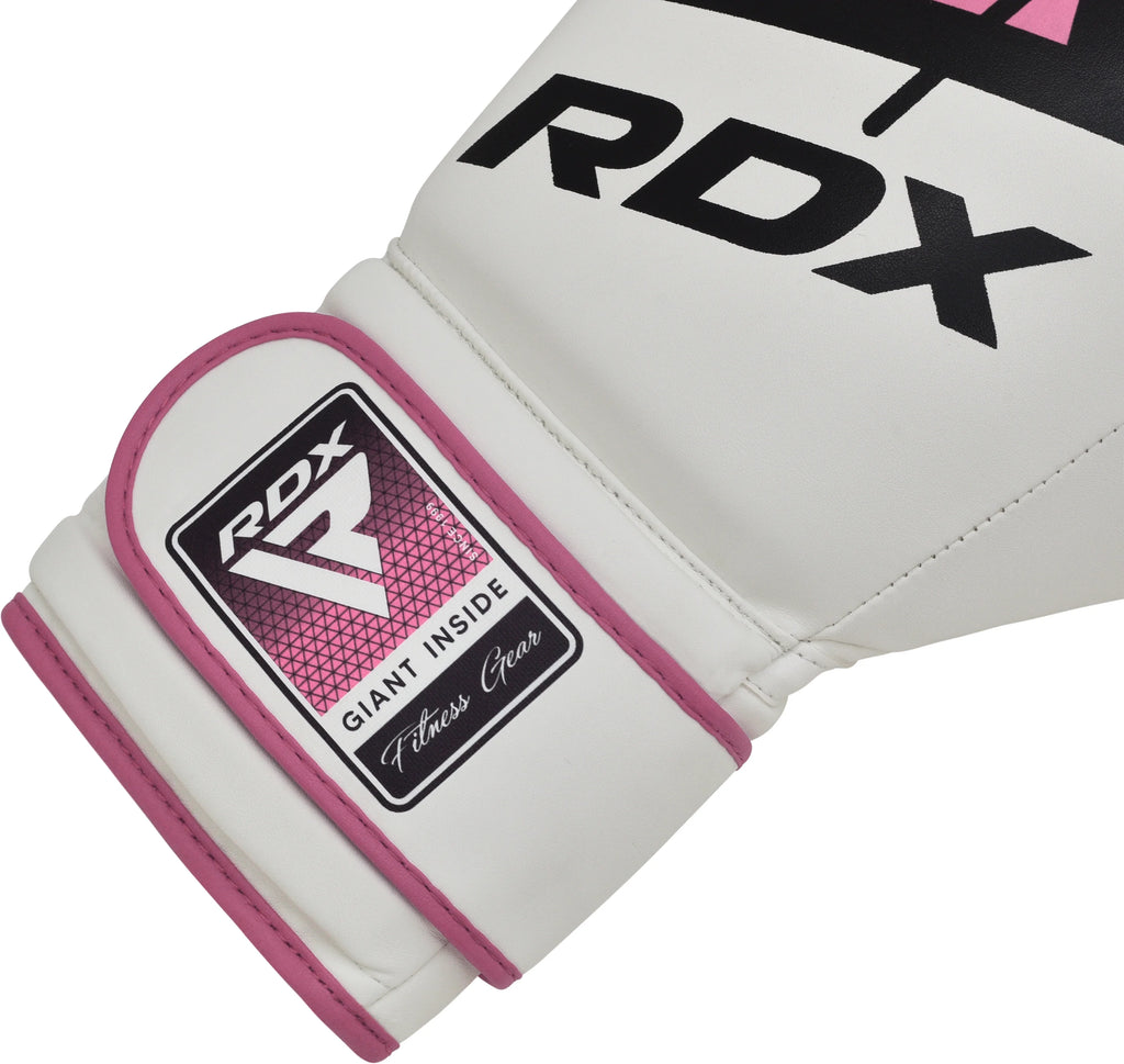 Pink 10oz Leather Boxing Gloves Y79347