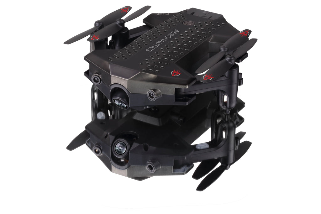 Black 7 inches Wide-Angle Lens Drone O2828