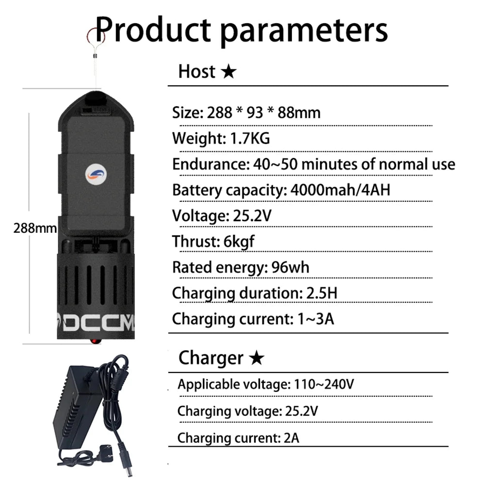 Electric Underwater Scooter 20M Waterproof I6231