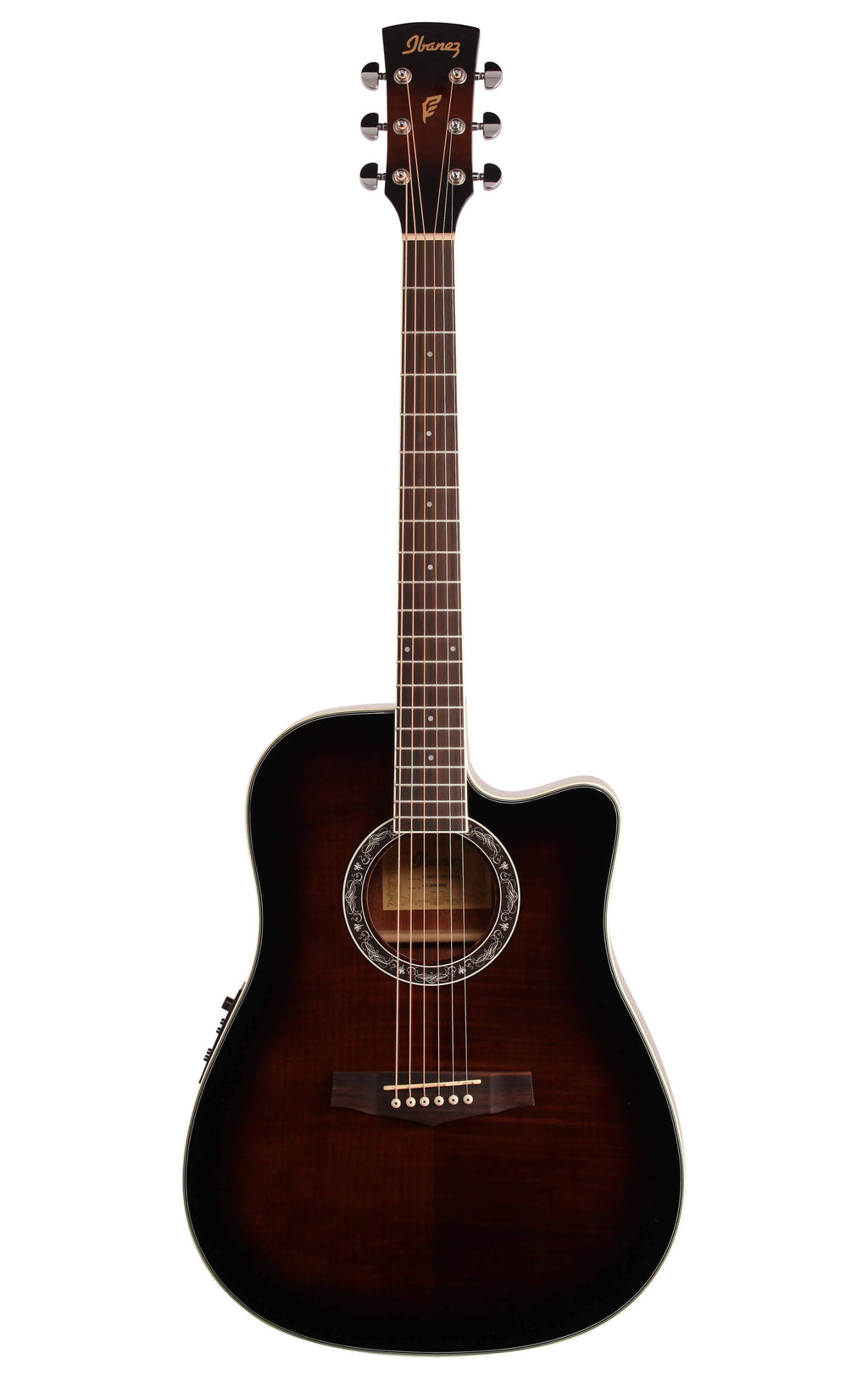 Dreadnought Cutaway Acoustic-Electric Guitar X8757