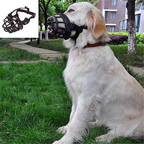Adjustable Breathable Mesh Short Snout Dog Muzzle F820591