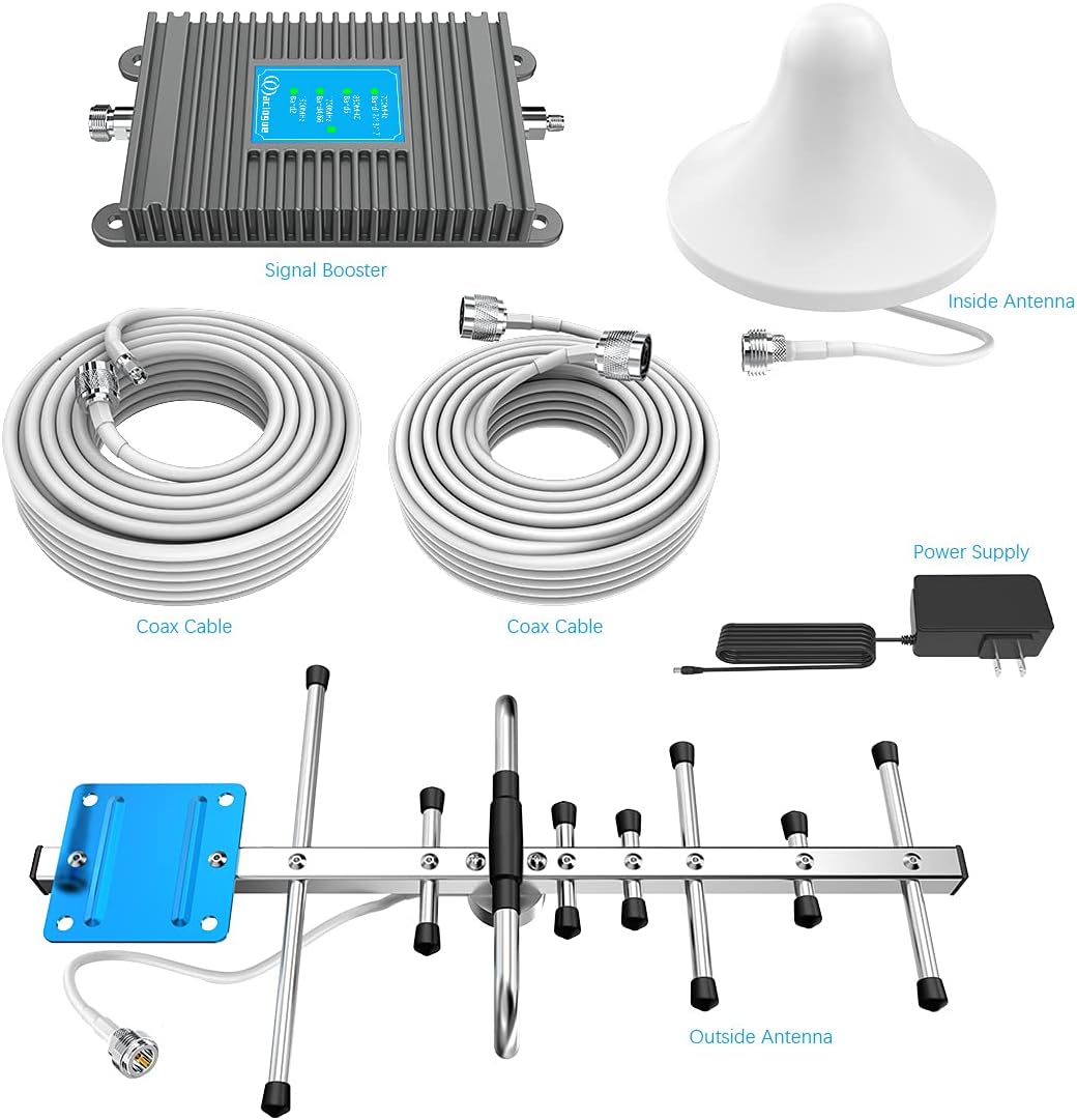 5G 4G LTE Cell Phone Signal Booster up to 4500sq.ft L26678