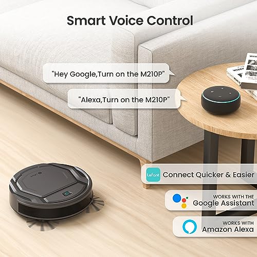 Robot Vacuum Cleaner, Super Thin, Powerful Suction, Quiet, Self-Charging, Grey Q7803