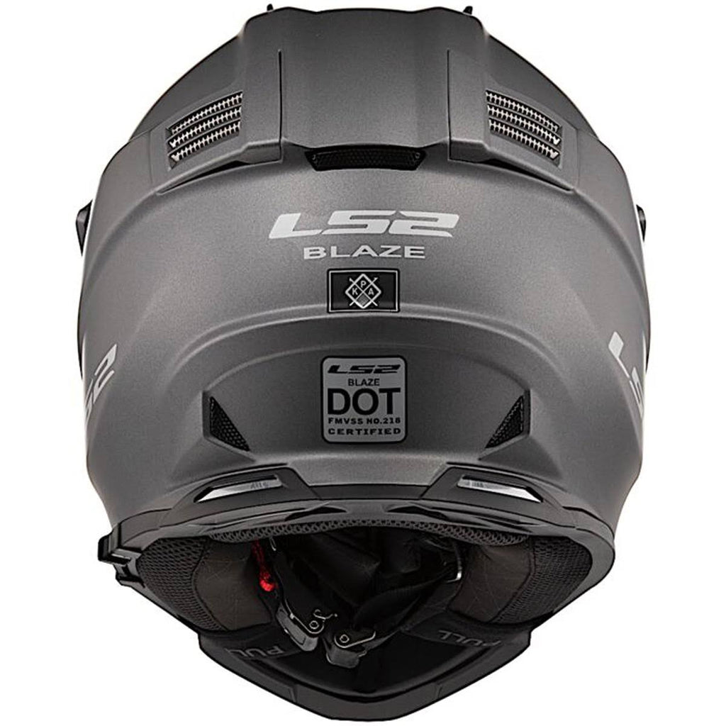 Matte Titanium Solid Helmet A74812