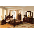 Dark Pine 4-piece Poster Bedroom Set A231