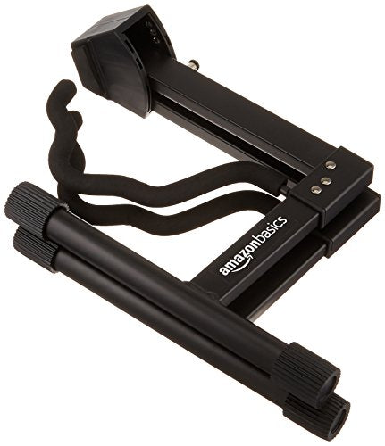 Adjustable Folding A-shape Guitar Stand Black B18456