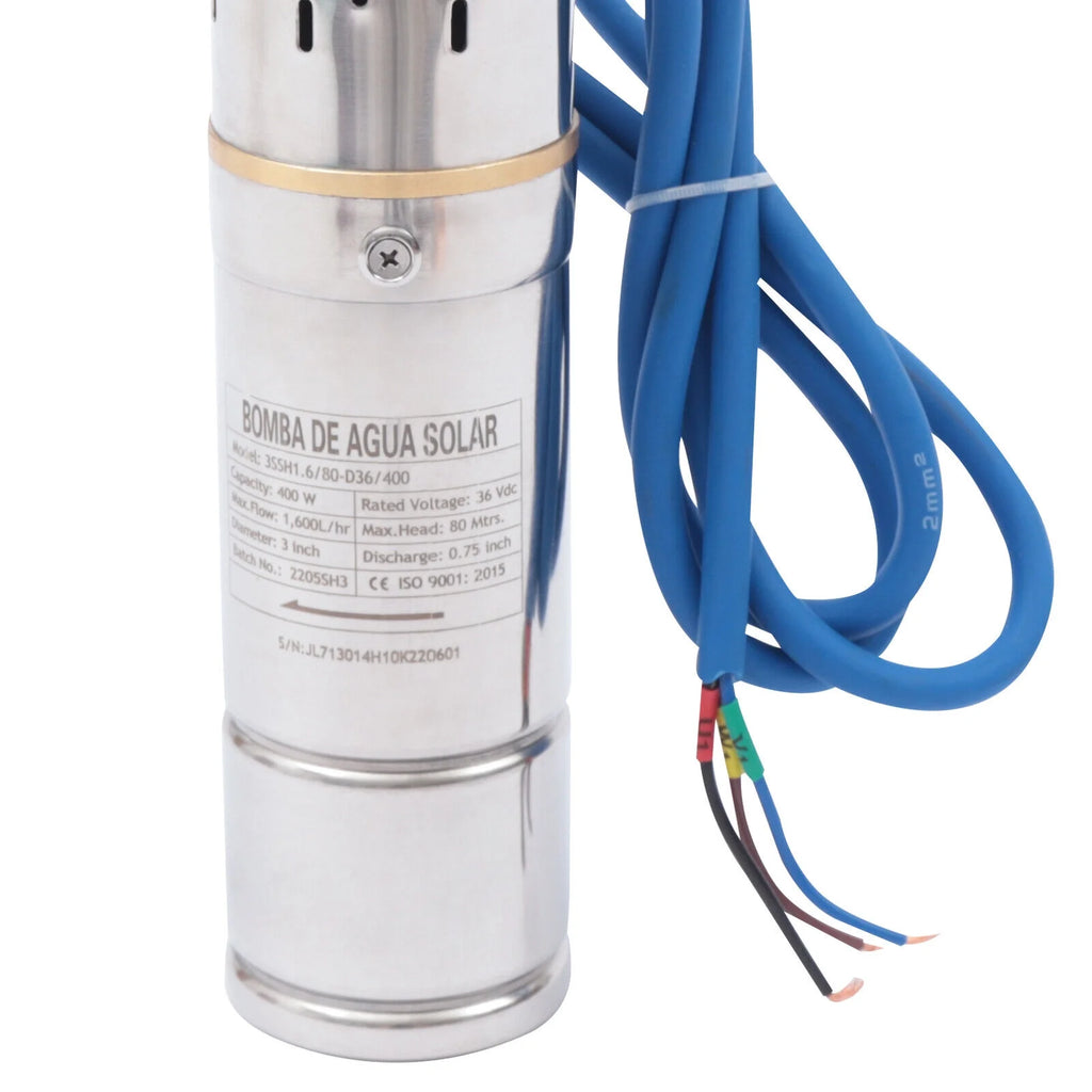400W 36V DC Solar Submersible Deep Well Pump with MPPT Controller C83239