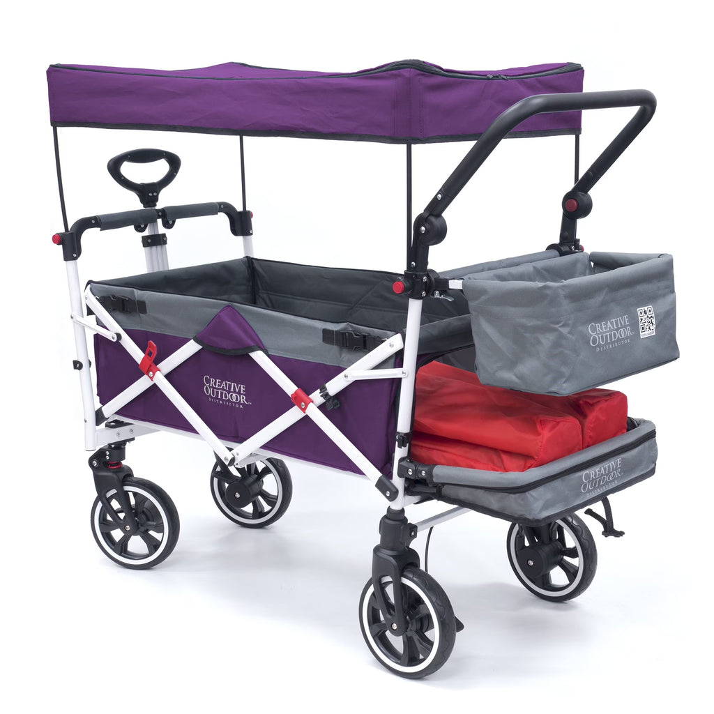 Purple Push-Pull Stroller Wagon F75392