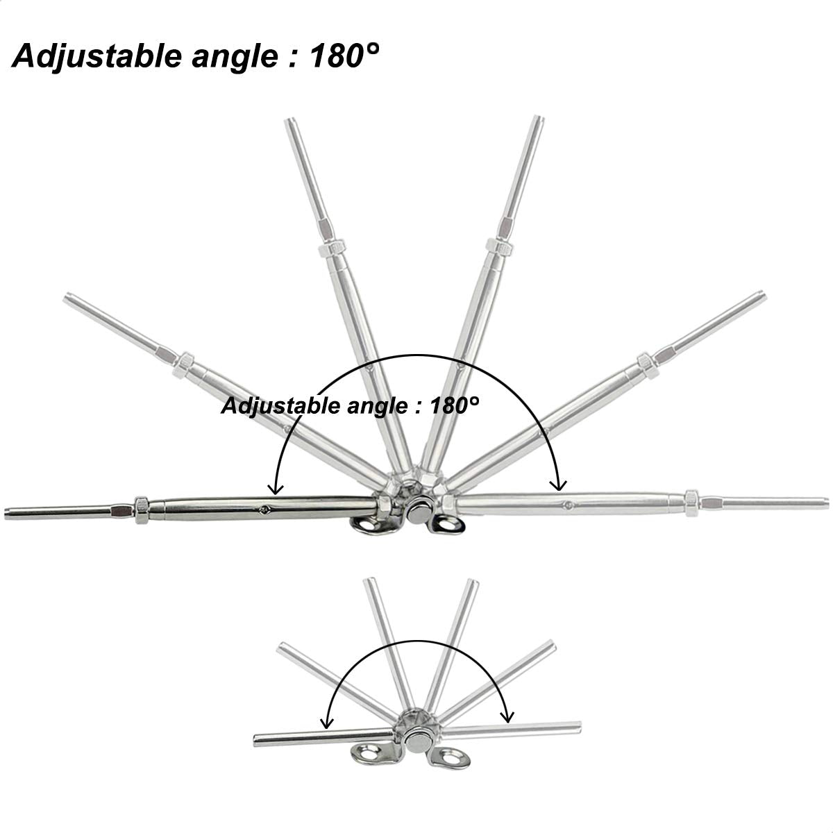 Stainless Steel Cable Railing Hardware Kit E909
