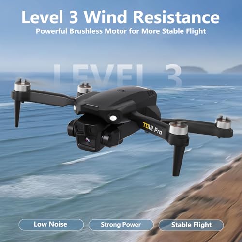 4K HD Camera Foldable Drone with Carrying Case C512