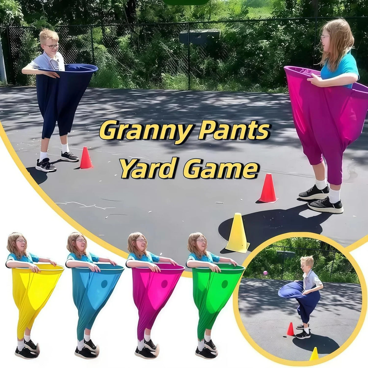 Granny Pants Yard Game with Bouncy Balls E74825
