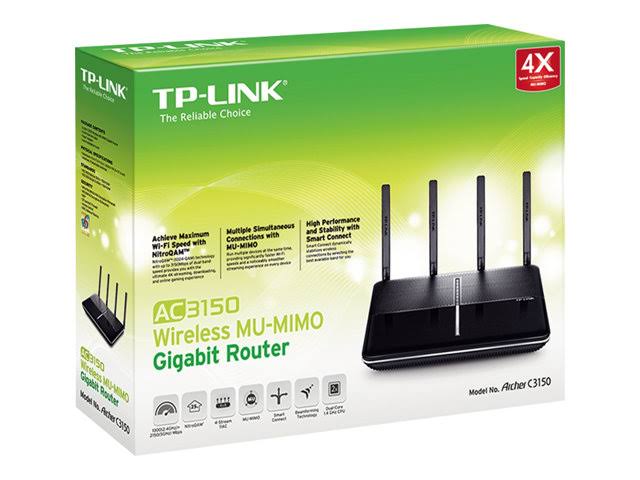 Wireless Router - 3167 Mbps - 2.4 GHz / 5 GHz - Gigabit Ethernet - 802.11b/a/g/n/ac U8377