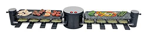 Swivel 8-Person Raclette with Granite Stone and Cast Aluminum T9485