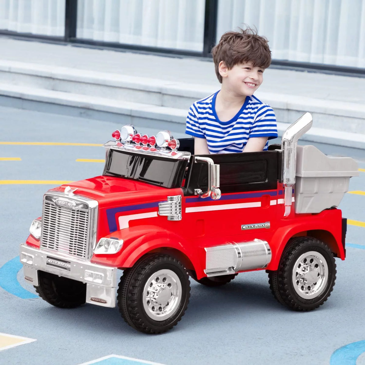 Kids Ride-On Toy Car Cover Black 55.5 x 32 x 31.5 inches S399