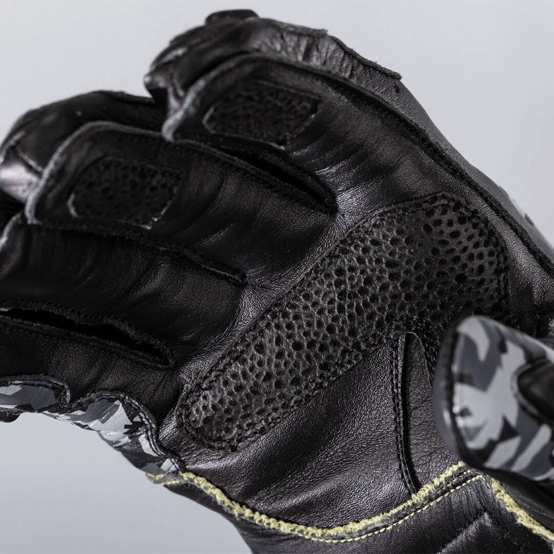 Grey Camo Black Gloves C75494
