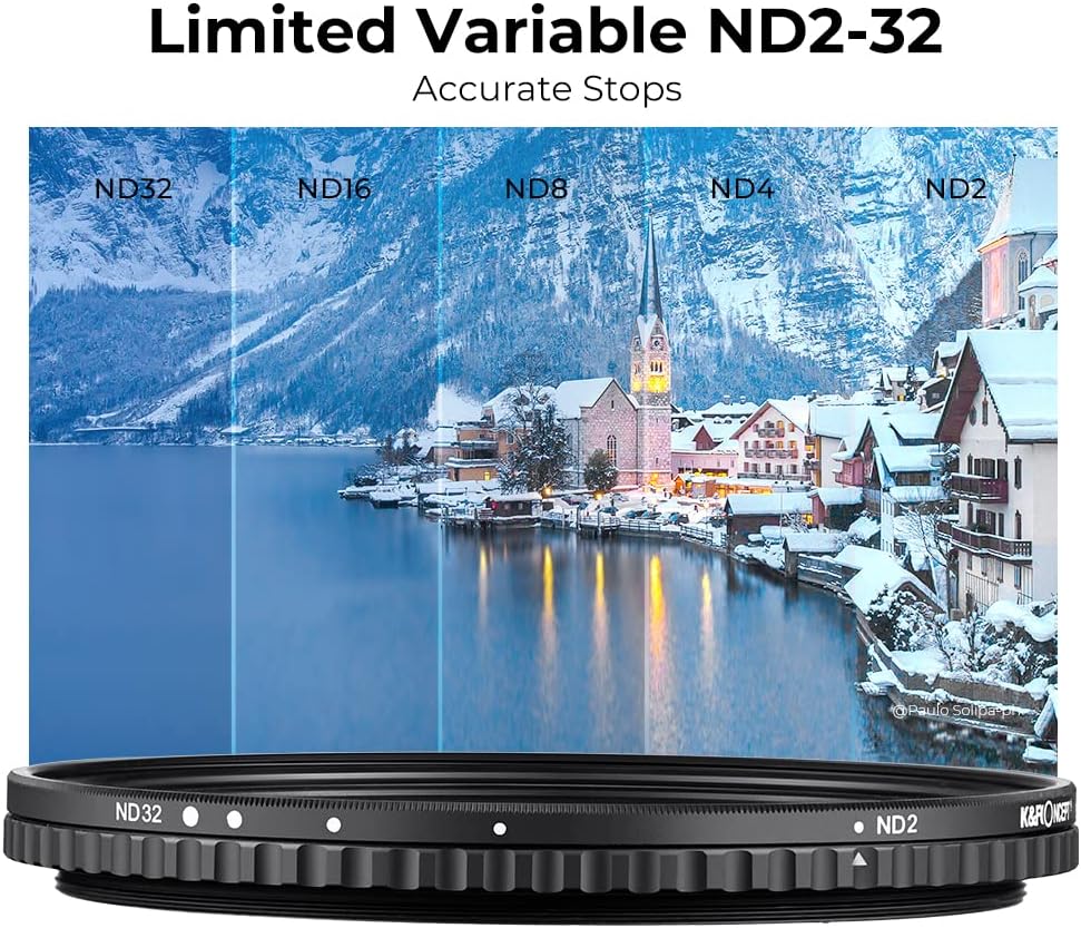 86mm Variable ND Filter ND2-ND32 Camera Lens Filter O4630