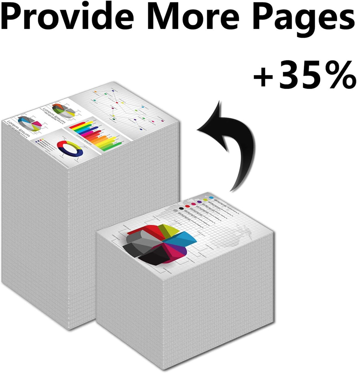 4 Pack Toner Cartridge Replacement for HP Color LaserJet Printers T949