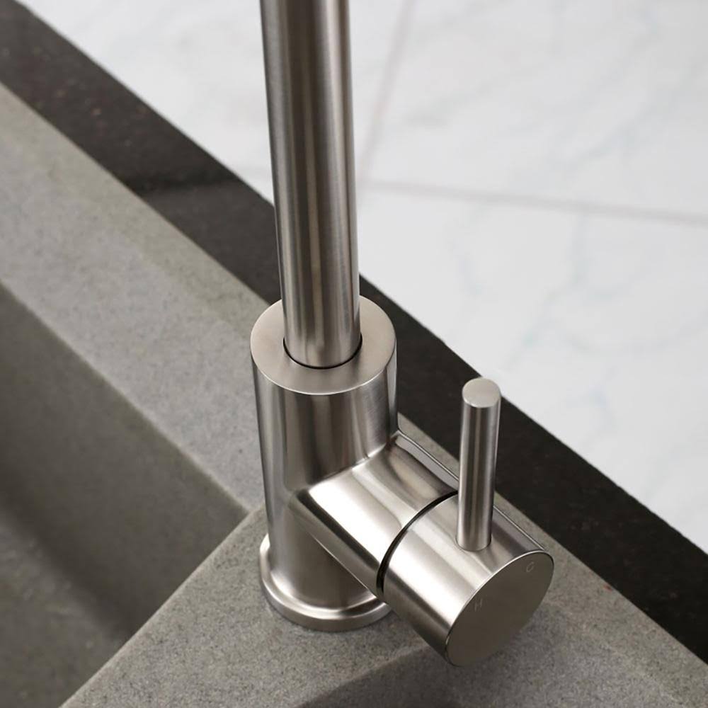 Matte Black Round Single Hole Bar Faucet S7162