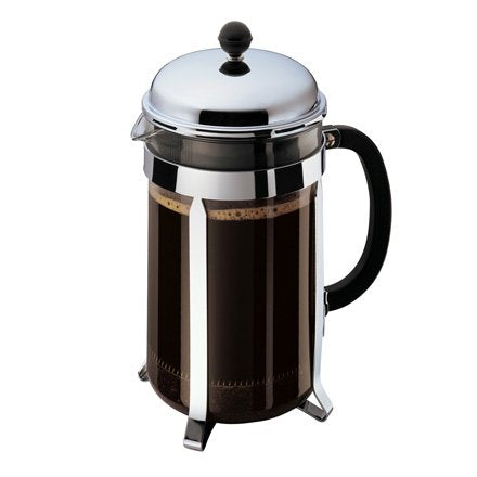 34oz Borosilicate Glass French Press Coffee Maker T4982