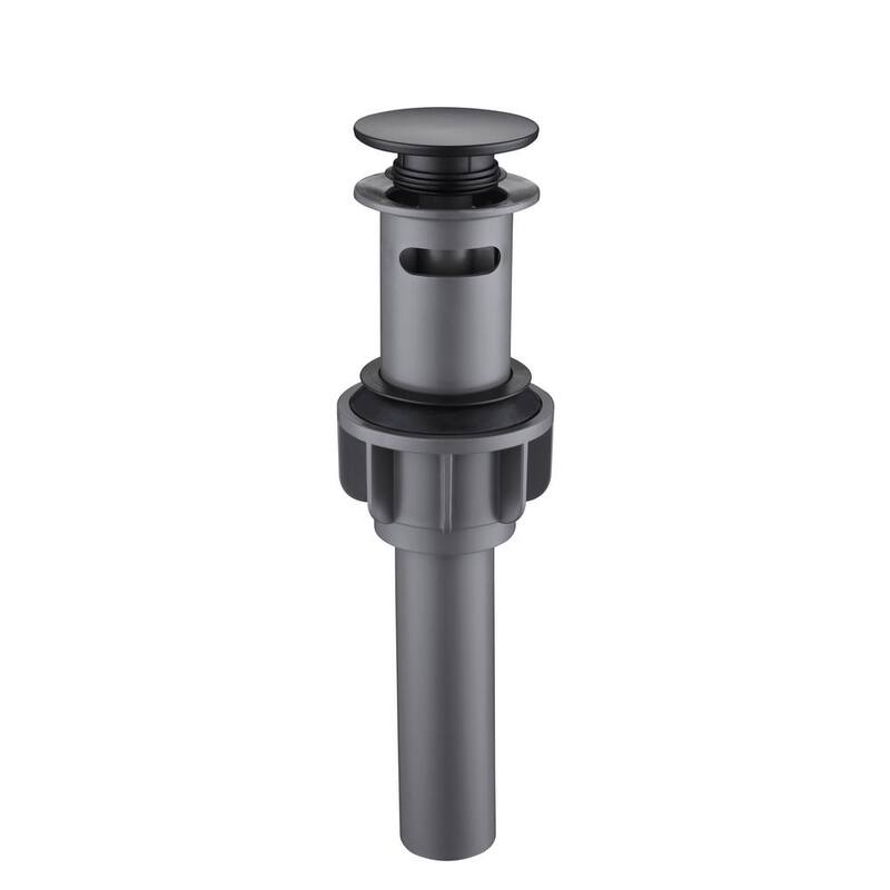 4 in. Centerset Double-Handle High-Arc Bathroom Faucet Matte Black 2-Pack U23627