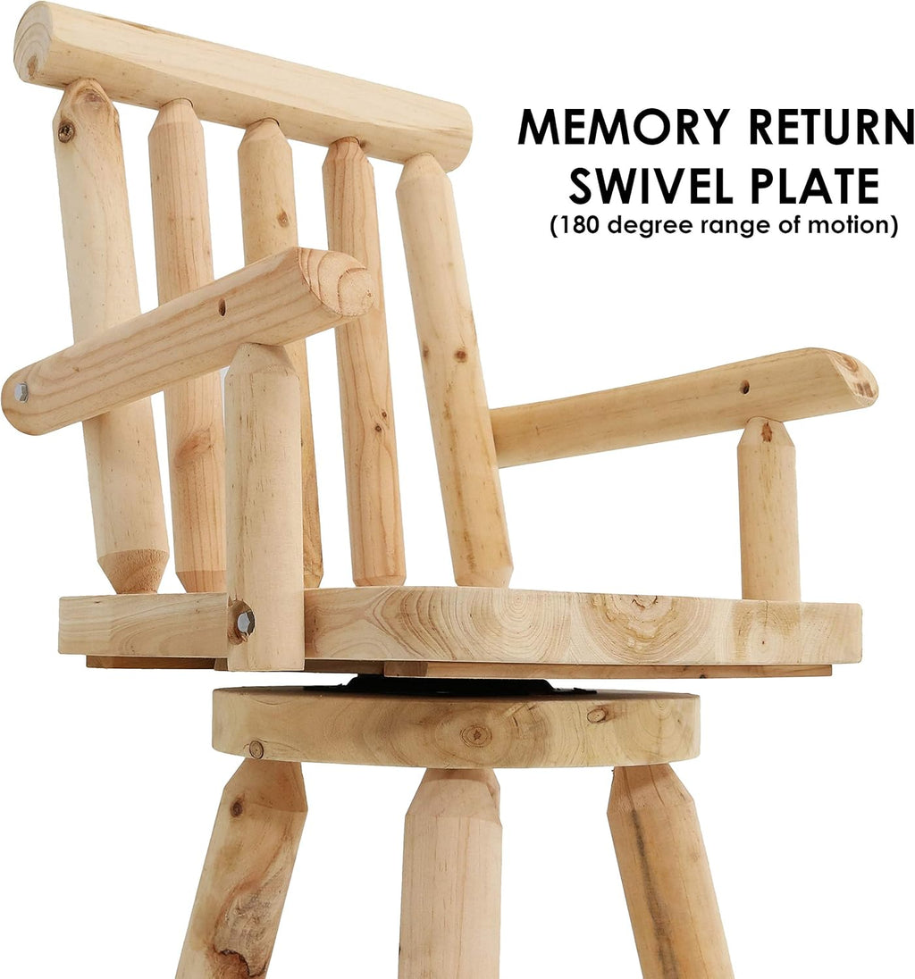 Unfinished Wood Bar Stool A945807