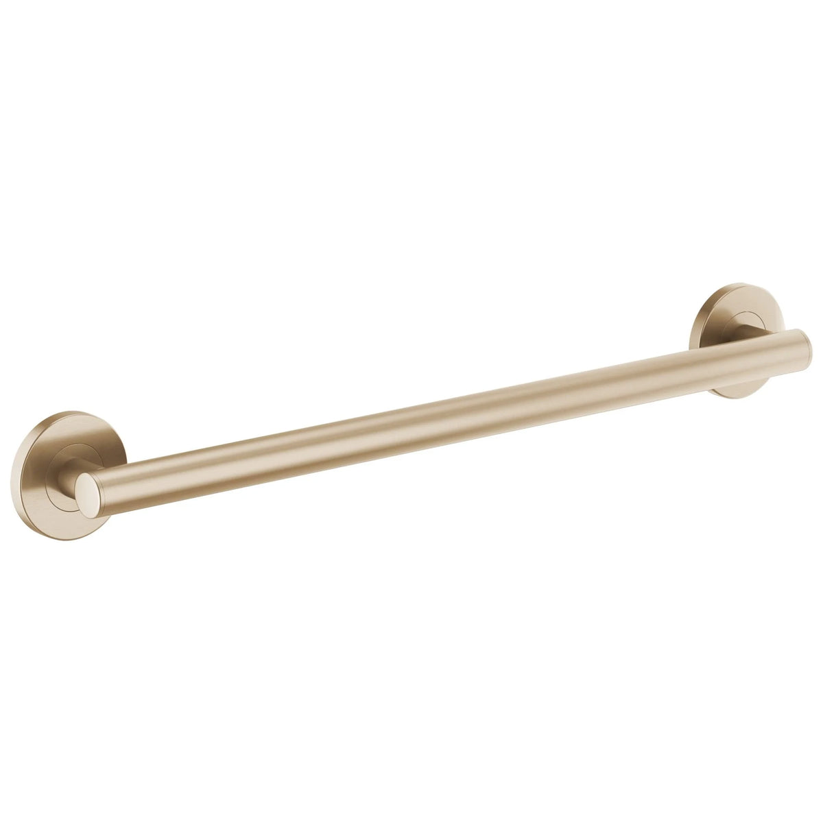 24 inch Euro Round Grab Bar Luxe Gold I270558