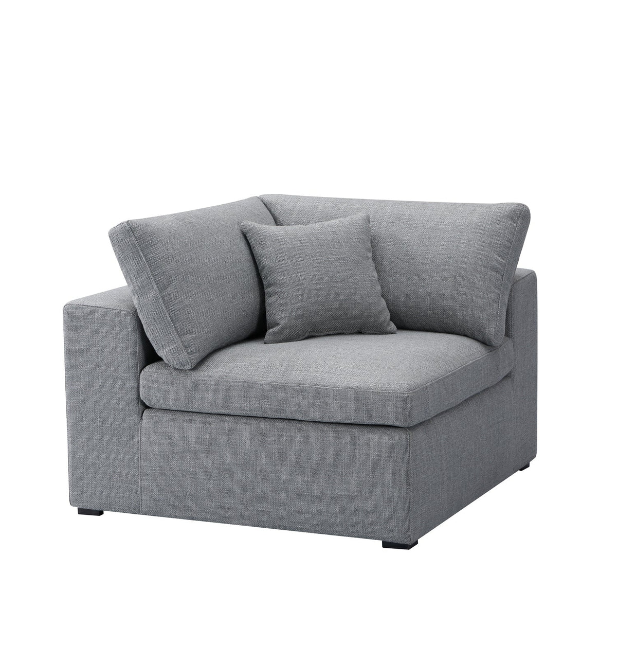 Grey Fabric Corner Module Sofa E679206