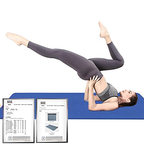 Extra Thick TPE Yoga Mat 72"x 32" 1/2 Inch X3574