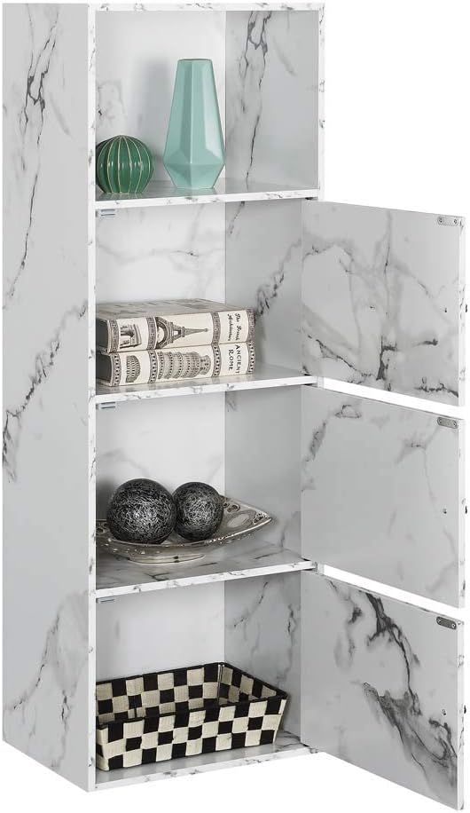 White 3 Door Storage Cabinet P38776
