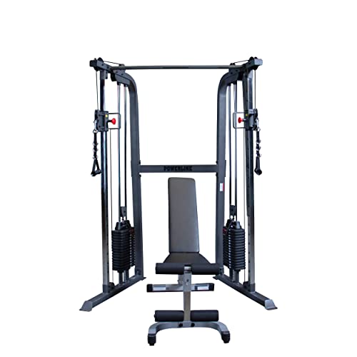 Cable Crossover Exercise Machine with Dual Weights Stack A785167