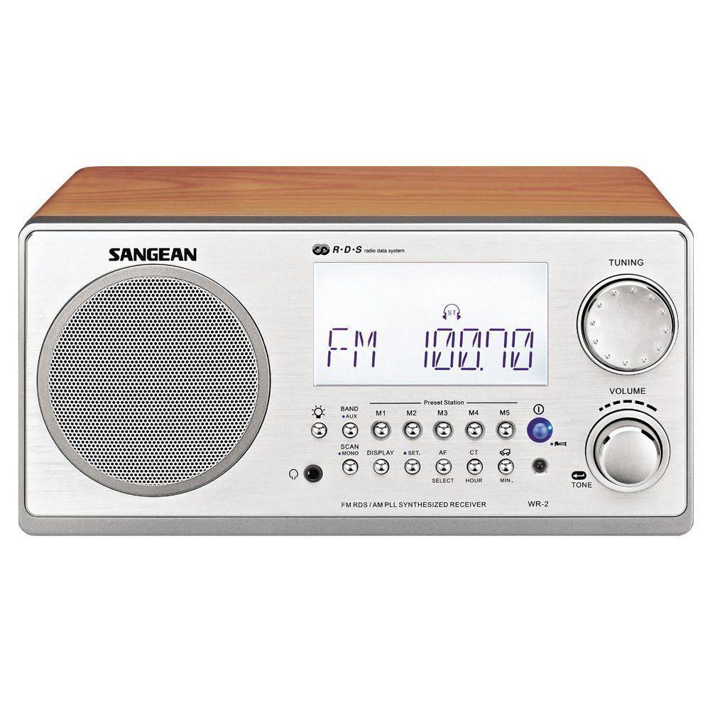 Walnut Wooden Cabinet Digital Tuning Receiver F442527