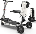 White Folding Mobility Scooter with Extended Range Battery N397202