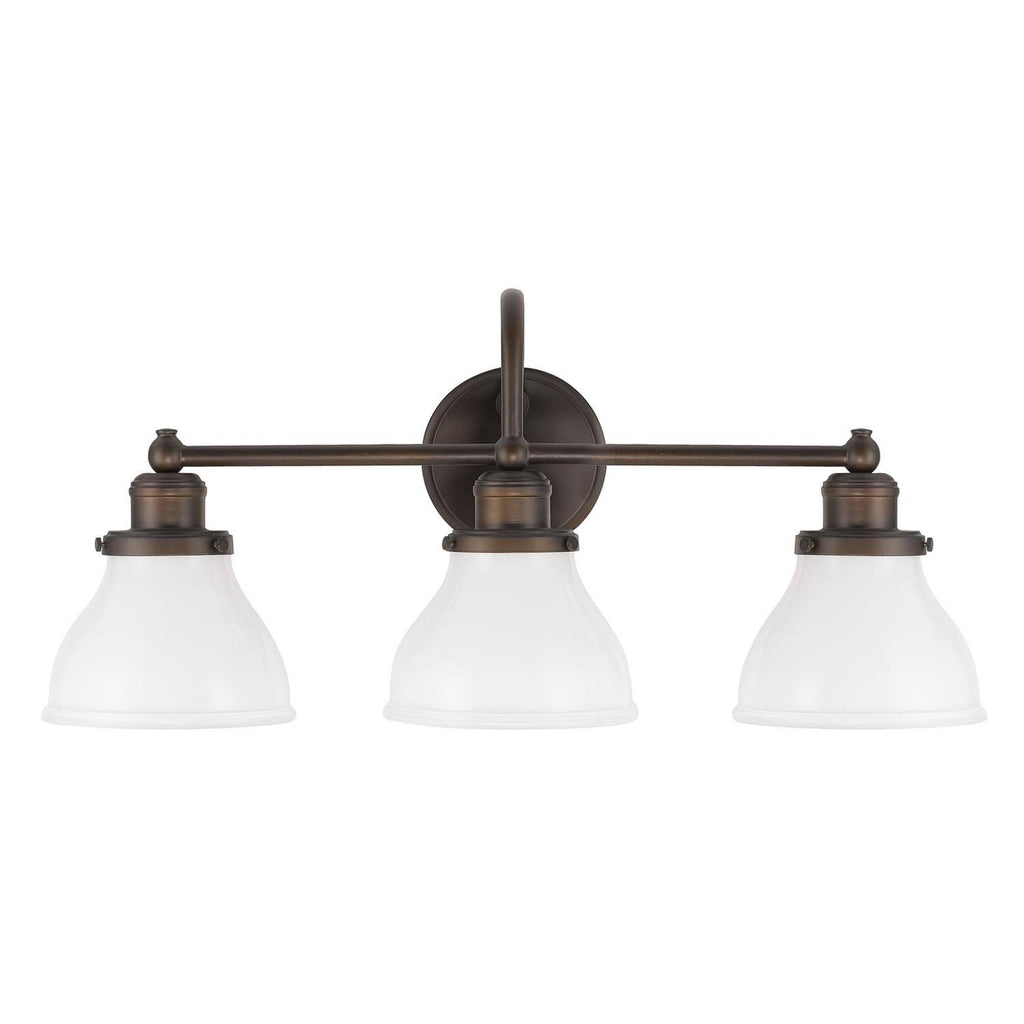 3 Light Burnished Bronze Vanity W34356