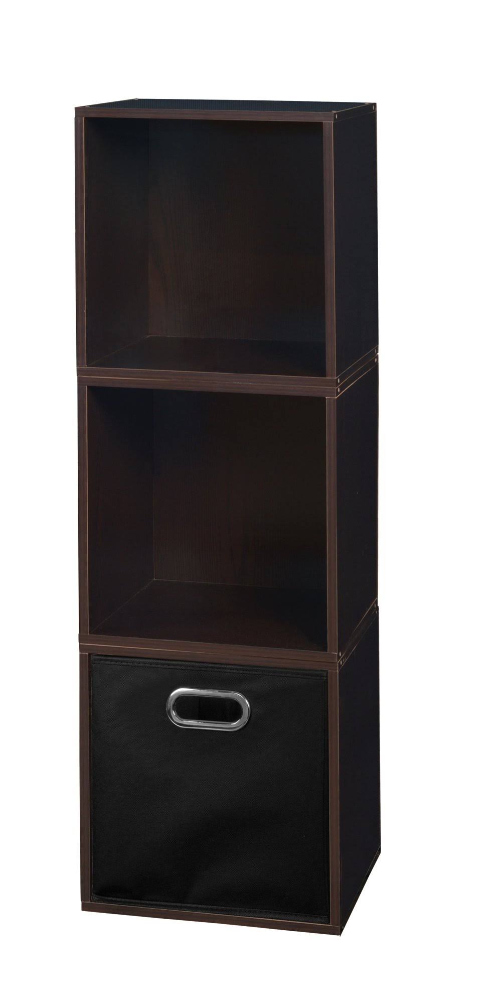 3 Cube Storage Set with Canvas Bin V6262