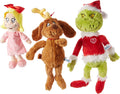 Multicolor Christmas Special Set of 3 Plush Toys V695827