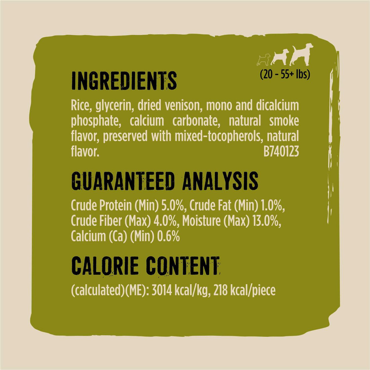 Wild Venison Dog Chew P265342