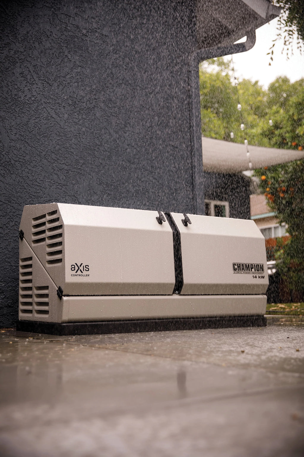 14kW Home Standby Generator with 200 Amp Automatic Transfer Switch S5431