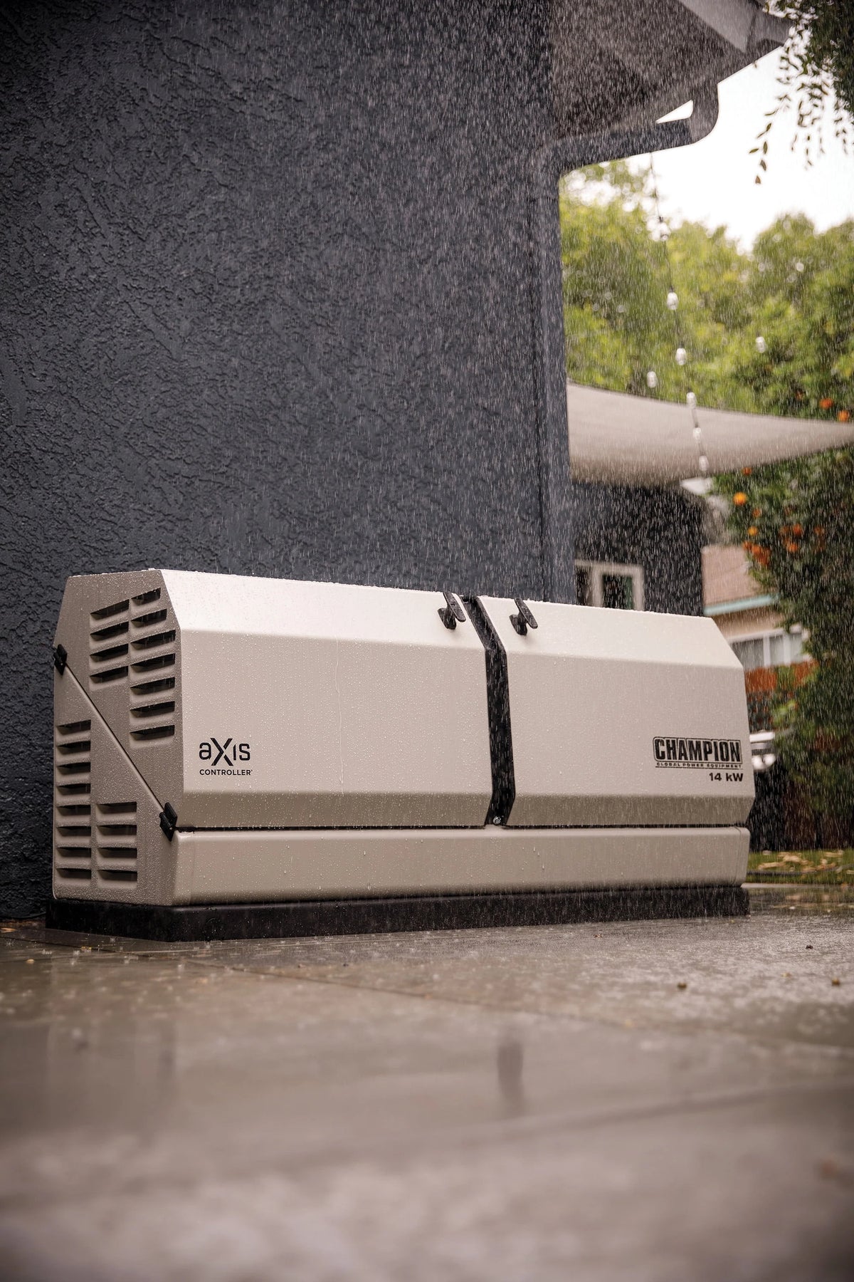 14kW Home Standby Generator with 200 Amp Automatic Transfer Switch S5431