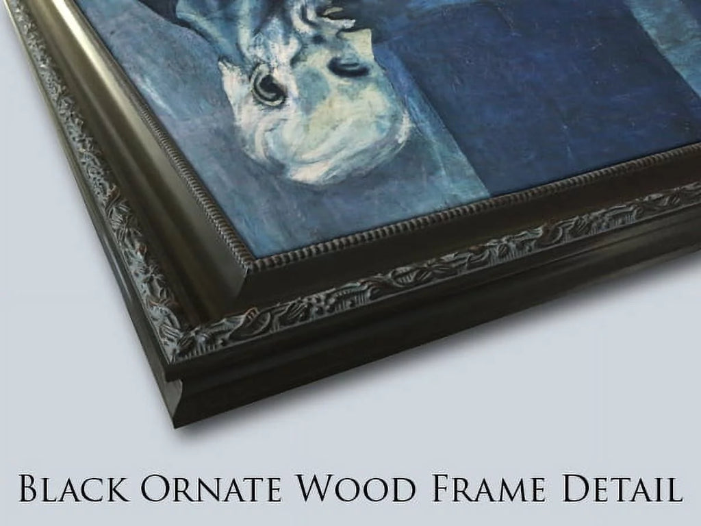 Black Ornate Framed Art Print H72672