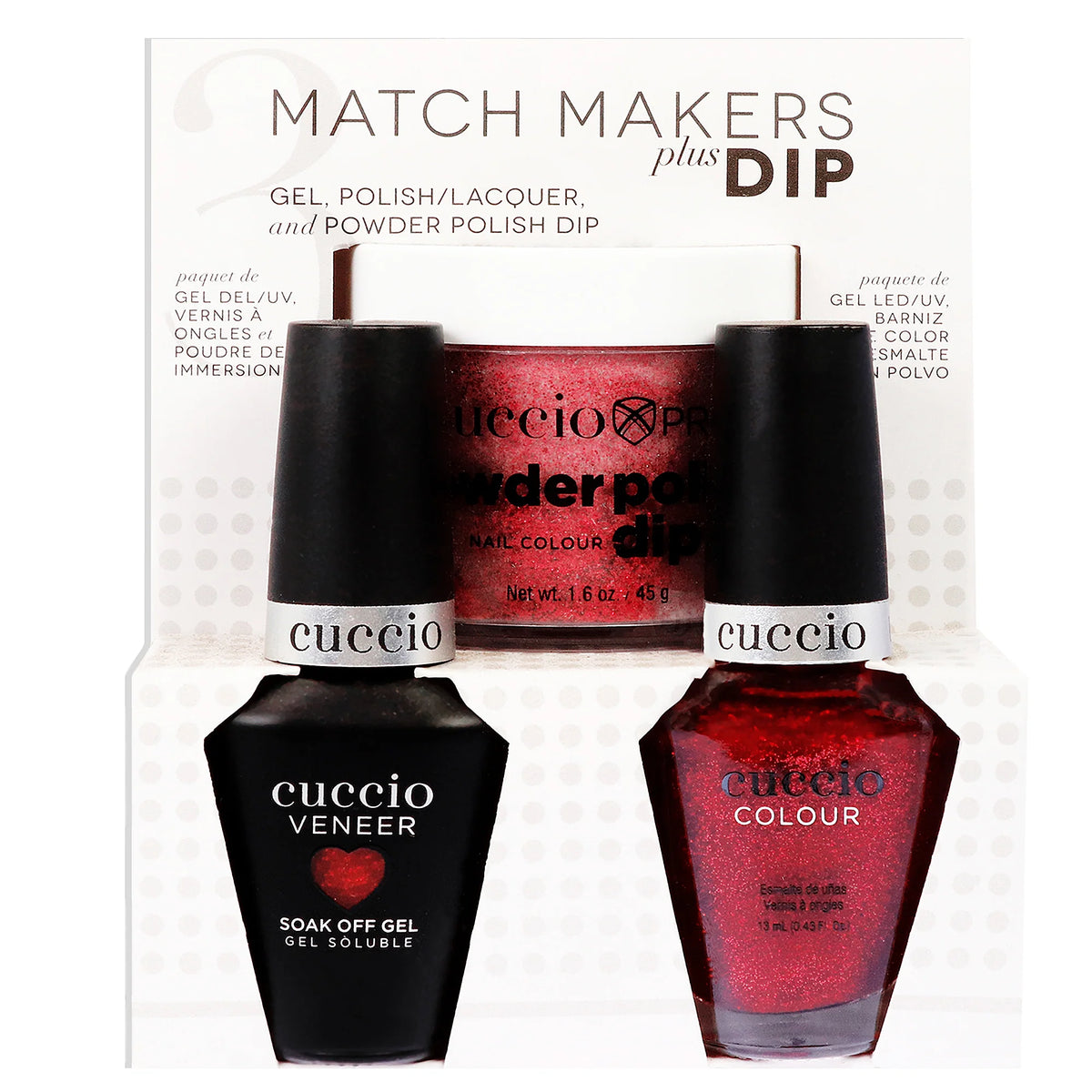 3 Pc Dip Powder Nail Polish Set E9255
