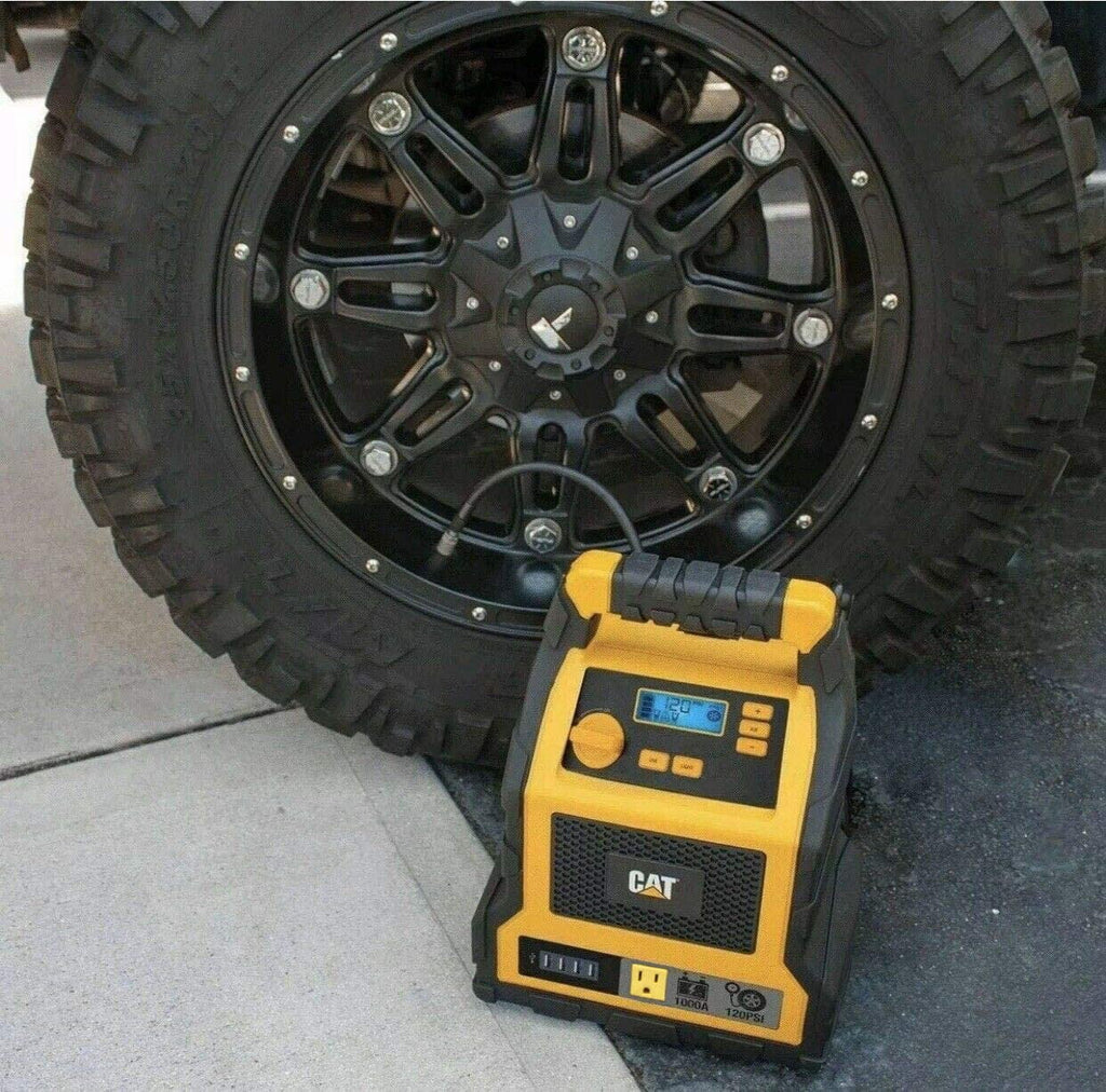 1000Amp Power Station with Jump Starter and Compressor T5343